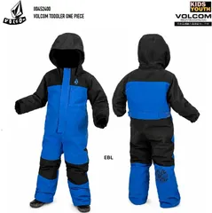 【新品未使用】VOLCOM TODDLER ONE PIECE  KIDS/YOUTH （SIZE:２T　２歳～）　ボルコム　キッズ＆ユース　ウェア 2024　VOLCOM JAPAN正規品　I10452400のサムネイル