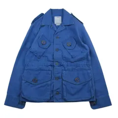 VISVIM ビズビム 14SS 0114105013035 Caf Combat Jacket コンバット ジャケット インディゴブルー系 2【中古】のサムネイル