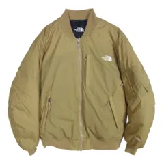 THE NORTH FACE ノースフェイス ND42330R GTX Insulation Bomber Jacket GORE-TEX インサレーション ボンバー ジャケット ゴアテックス ダウン ジャケット ベージュ系 L【中古】のサムネイル