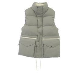 HIKER PUFF VEST TYPEWRITER V4601 灰白 HIKER PUFF VEST TYPEWRITER V4601 灰白 - メルカリ