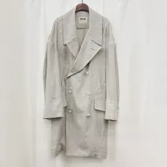 YOHJI YAMAMOTO ヨウジヤマモト ジッパー リネン コートのサムネイル