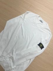 美品】STONE ISLAND 19FW ヘビーウェイト ロンT 白 L - メルカリ