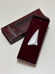 Georg Jensen ジョージジェンセン シルバー ブローチ コサージュ 三角形 925s 327のサムネイル