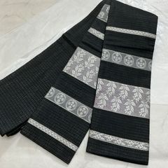 桜子の宝箱様専用❗️新品美品✨本場筑前博多半幅帯 黒銀 - メルカリ