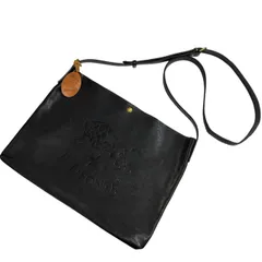 イルビゾンテ クロスボディバッグ ブラック 本革（レザー） ショルダーバッグ メンズ 【中古】 42605K425のサムネイル