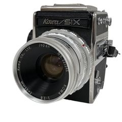 動作品】Kowa SIX コーワ シックス レンズ2本付 中判 フィルムカメラ