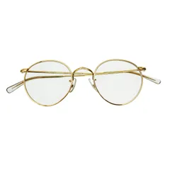 ヴィンテージ VINTAGE HILTON CLASSIC ヒルトンクラシック社 60s-70s 14KT RG 金張り OVAL オーバル ラウンド 眼鏡 めがね メガネ 金 ゴールド ブランド古着ベクトル 中古▲■250712のサムネイル