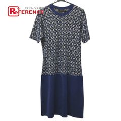 極美品 LOUIS VUITTON モノグラムワンピース シルク100% 切替 極美品 LOUIS VUITTON モノグラムワンピース シルク100% 切替 - メルカリ