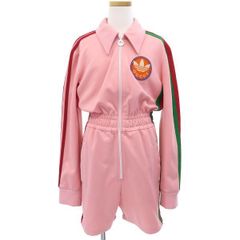 GUCCI × adidas ビスコースジップアップジャケット ブルゾン - メルカリ