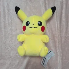 新商品/正規品 ポケットモンスター ピカチュウ シッティング 中型M ぬいぐるみのサムネイル
