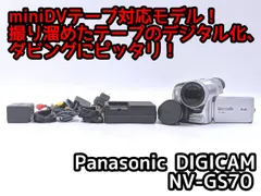 2026年最新】panasonic nv-gs70の人気アイテム - メルカリ