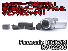 miniDVのダビングに！ Panasonic パナソニック ビデオカメラ NV-GS200
