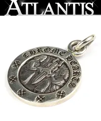 CHROME HEARTS 銀座店 クロムハーツ エンジェルメダル V1 ペンダント チャーム メンズ シルバー SV925 103611のサムネイル