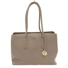 美品✨ FURLA フルラ リンダ トートバッグ グレージュ A4収納可 - メルカリ