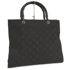 極美品 未使用級】GUCCI グッチ バンブー トートバッグ ナイロン 大