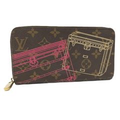 Louis Vuitton モノグラム 長財布 トランクプリントCA4124 - メルカリ