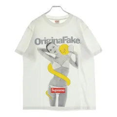 SUPREME (シュプリーム) 08SS ×ORIGINAL FAKE Kate Moss Tee オリジナルフェイク ケイトモス 代官山10周年記念 クルーネック半袖Tシャツ カットソー ホワイトのサムネイル