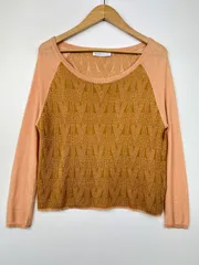 【中古品】 SEE BY CHLOE シーバイクロエ RAGLAN KNIT TOPS ラグランスリーブ ニット トップス 【178-260620-kk-26-hon】のサムネイル