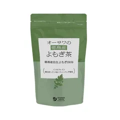 オーサワの徳島産 よもぎ茶 40g(2g×20包) 無漂白ティーバッグ 農薬・化学肥料不使用 自生よもぎ100％ ノンカフェインのサムネイル