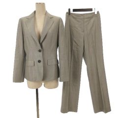 ランバン LANVIN セットアップ スーツ ジャケット パンツ ウールシルク