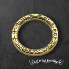 CHROME HEARTS クロムハーツ NTFL リング 指輪 アクセサリー 22K ゴールド 7.5号 ★人気高騰中★のサムネイル