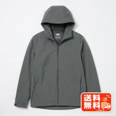 UNIQLO ユニクロ ブロックテックパーカ グレー XL メンズ nanamica風のサムネイル