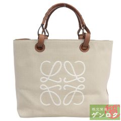 ロエベ キュービィ バッグ ベージュ✖️オフホワイト - メルカリ