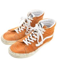 A*d様 90s VANS SK8-HI オレンジキャンバス ハイカット美品 ヴ - メルカリ