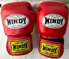▽WINDY　ウィンディ　ボクシンググローブ/レッド　Mサイズ　11220のサムネイル