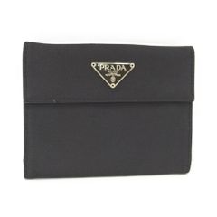 極美品 PRADA プラダ 長財布 ラウンドファスナー Gカード付き S011