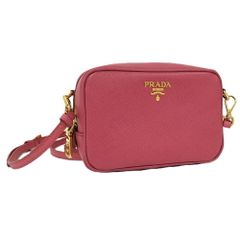 PRADA ショルダーバック プラダ サフィアーノ 1BD671 現行 ブラック