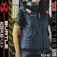 BURTLE　ﾊﾞｰﾄﾙ　AC2074　92.ｼｰﾙｽﾞ　3XL　ACﾍﾞｽﾄ　ｻｲﾄﾞﾌｧﾝのサムネイル