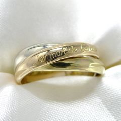 新品磨き済み Cartier カルティエ トリニティ クラシック リング 52