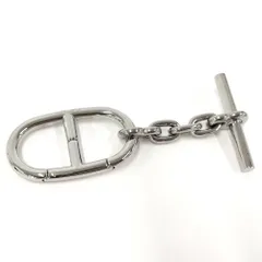HERMES キーリング シェーヌダンクル メッキ シルバーのサムネイル