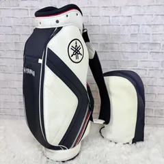 YAMAHA ヤマハ キャディバッグ ゴルフバッグ golf ホワイト 白のサムネイル