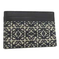 LOEWE アナグラム カードケース ブラックのサムネイル