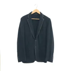 VALENTINO ヴァレンティノ 2Bテーラードジャケット サイズ:50 レザーパイピング    ネイビー メンズ / 241005008070のサムネイル