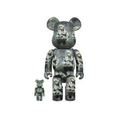 BE@RBRICK ベアブリック 雪舟 国宝 秋冬 山水図 100% 400% - メルカリ