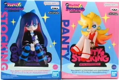 New PANTY & STOCKING with GARTERBELT モニタートップフィギュア～Panty＆Stocking～パンティ＆ストッキング 2種セット