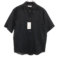 未使用 BEAUTY＆YOUTH UNITED ARROWS ビューティーアンドユース ユナイテッドアローズ 半袖 リネンシャツ S ブラック メンズ 古着のサムネイル