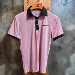 NIKE ピンク ゴルフ カラーTシャツのサムネイル