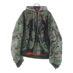 Protocol index REVERSIBLE BOMBER JACKET - メルカリ