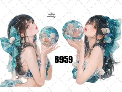 original sticker no.8959 // 人物ステッカー オリジナルステッカー オリジナル人物ステッカー ステッカー 装飾ステッカー cotton melodyのサムネイル