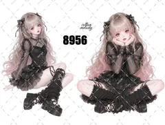 original sticker no.8956 // 人物ステッカー オリジナルステッカー オリジナル人物ステッカー ステッカー 装飾ステッカー cotton melodyのサムネイル