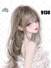original sticker no.9130 // 人物ステッカー オリジナルステッカー オリジナル人物ステッカー ステッカー 装飾ステッカー cotton melodyのサムネイル