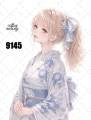 original sticker no.9145 // 人物ステッカー オリジナルステッカー オリジナル人物ステッカー ステッカー 装飾ステッカー cotton melodyのサムネイル