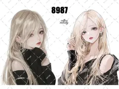 original sticker no.8987 // 人物ステッカー オリジナルステッカー オリジナル人物ステッカー ステッカー 装飾ステッカー cotton melodyのサムネイル