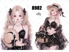 original sticker no.8982 // 人物ステッカー オリジナルステッカー オリジナル人物ステッカー ステッカー 装飾ステッカー cotton melodyのサムネイル