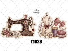 original sticker no.T1028 // 人物ステッカー オリジナルステッカー オリジナル人物ステッカー ステッカー 装飾ステッカー cotton melodyのサムネイル