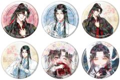 [신품] 배지 빈즈 [박스] 홀로그램 캔 배지 (57mm) 만화 마도 조사 01. 그리기 일어나는 일러스트